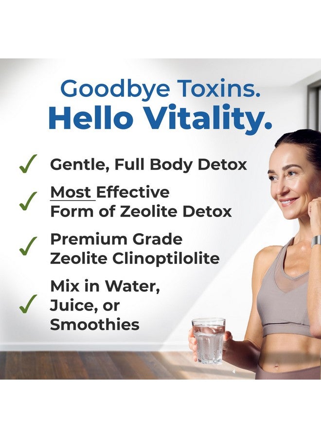 Healthy By Nature HolyLand Zeolite Cleanse - Zeolite Detox Powder (7.05oz 200 Gram) - Clinoptilolite Natural Activated - Micronized 0-25 - Full Body Detox for Women, Men - Supports Energy, Focus, Immunity, Gut Health - Image 3