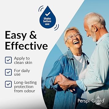 Perspi Guard PerspiGuard Natural Deodorant Roll On Deodorant with LongLasting Odour Protection and Soothing Aloe Vera Extract Vegan Friendly Free from Alcohol Parabens and Aluminium Chloride 50 ml - Image 4