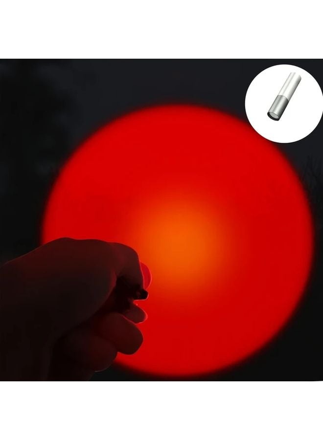 جهاز العلاج بالضوء الأحمر المحمول باللون الرمادي الفضي 630 نانومتر 660 نانومتر قابلة لإعادة الشحن عبر USB للعناية بالبشرة - Image 3