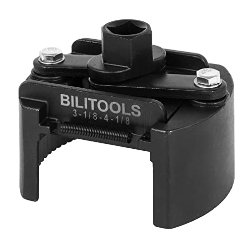 BILITOOLS Universal Oil Filter Wrench Removal Tool Adjustable, 80-105mm (3.15-4.13 inch), 1/2" Drive - Image 1