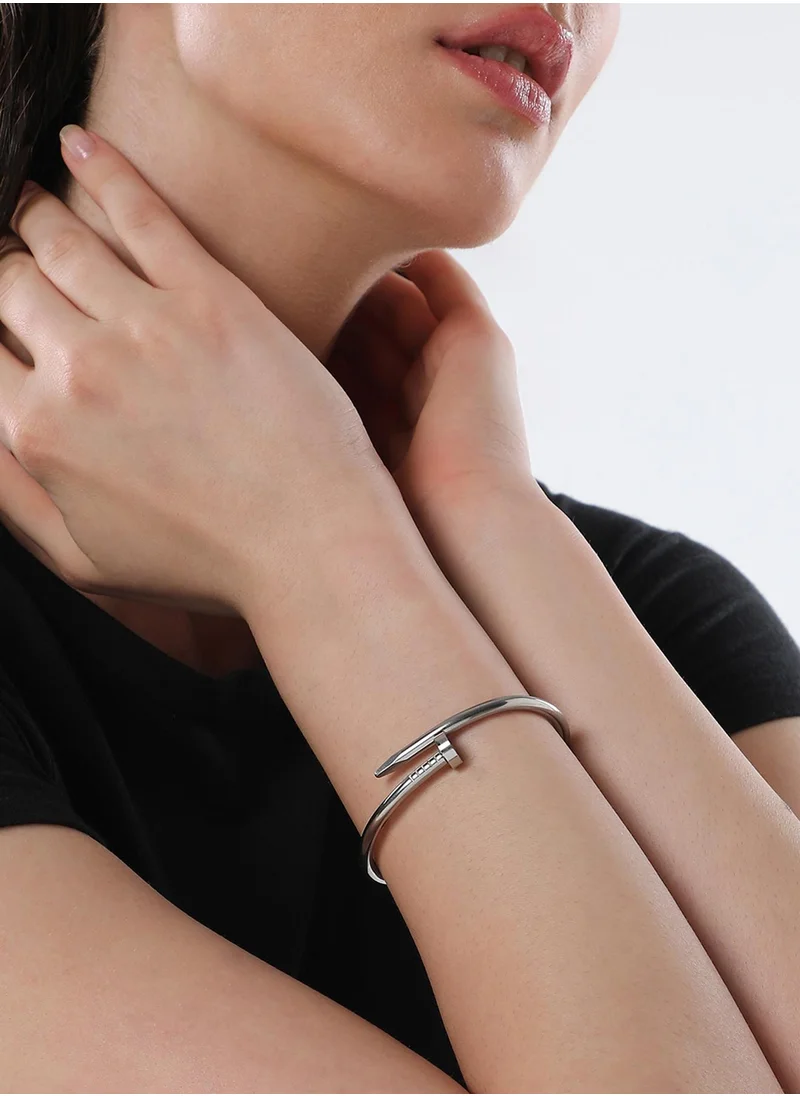 SOHI Contemporary Bangle-Style Bracelet