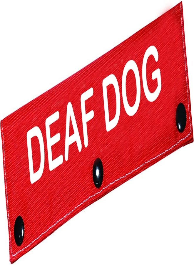 BLUPARK Hearing Impairment Dog Leash Sleeve - Deaf Dog Wrap Alert Hanging ID Patch Tag Pet Birthday Gift - Image 1