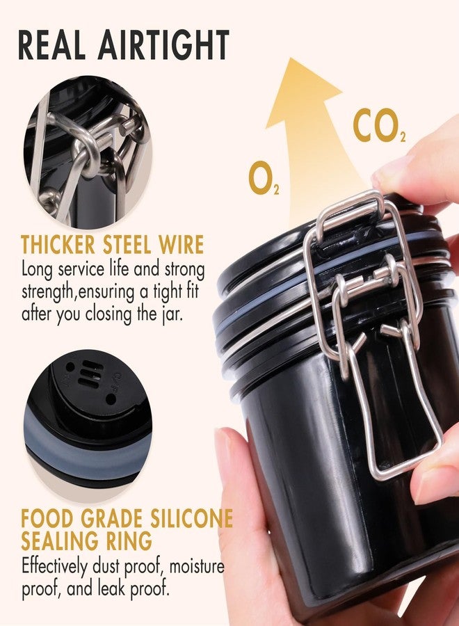 Embagol False Lash Glue Storage Tank With Thermometer Adhesive Carbon Sealed Leak-proof Containers Grafting Eyelash Extension Supplies(BLACK) - Image 4