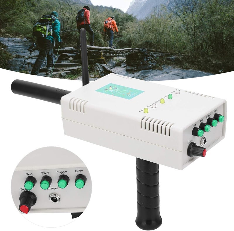 klarako Portable Underground Metal Detector 0‑1200m Long Range Seeking Finder for Gold Silver Copper Gemstones, High-Accuracy (US) - Image 2