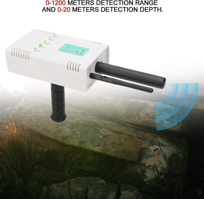 klarako Portable Underground Metal Detector 0‑1200m Long Range Seeking Finder for Gold Silver Copper Gemstones, High-Accuracy (US) - Image 4