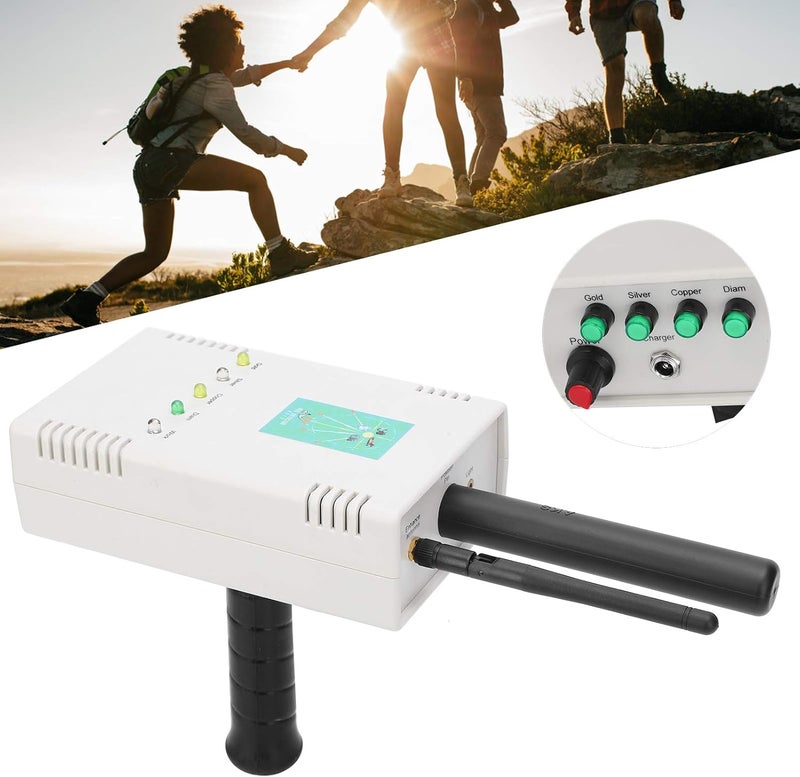 klarako Portable Underground Metal Detector 0‑1200m Long Range Seeking Finder for Gold Silver Copper Gemstones, High-Accuracy (US) - Image 3