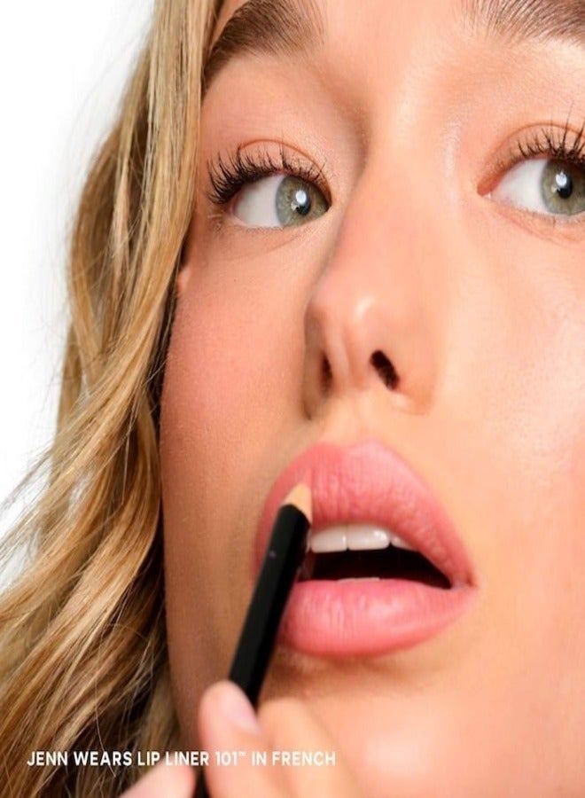 SAIE Lip Liner 101 - Nourishing & Defining Lip Pencil , French - neutral pink 1.1g - Image 3