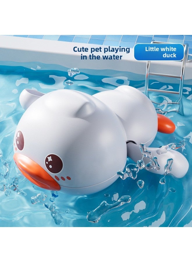 Baby Bath Toys, Kidsren's Swimming And Coaxing Baby Internet Celebrity Little Duck And Turtle, Male 2 Girls 1-3 Years Old