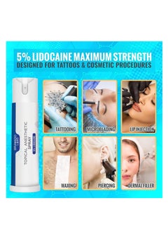 Premium Lidocaine Spray - Numbing Spray - Relief in 5-15 Mins - Maximum Strength with 5% Lidocaine - Numbing Spray for Waxing, Tattoos, Piercings, Burns, Bites - Topical Anesthetic-1oz - pzsku/ZF92F2EF0F66B8396A861Z/45/_/1736351557/683e1b94-9432-44e9-9dd6-82df8b0a65da