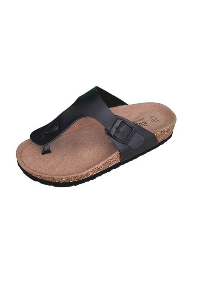 Rup Art Flip Flops Comfortable Cork Footbed Thong Sandals with Adjustable Straps Comfy Footwear Special Designed for Men & Women’s Invest In Your Foot Health Your Feet Will Thank You By Rup Art - Image 1