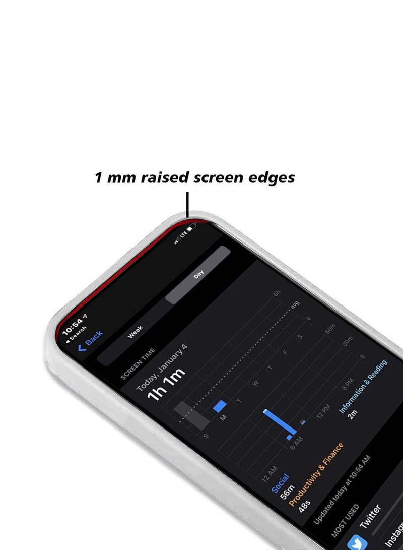 Wtech Silicone Luxury Plating Raised Camera Lips Protective Case Cover For Huawei Pura 70 Pro / Pura 70 Pro+ / Pura 70 Pro Plus 5G 2024 White - Image 4