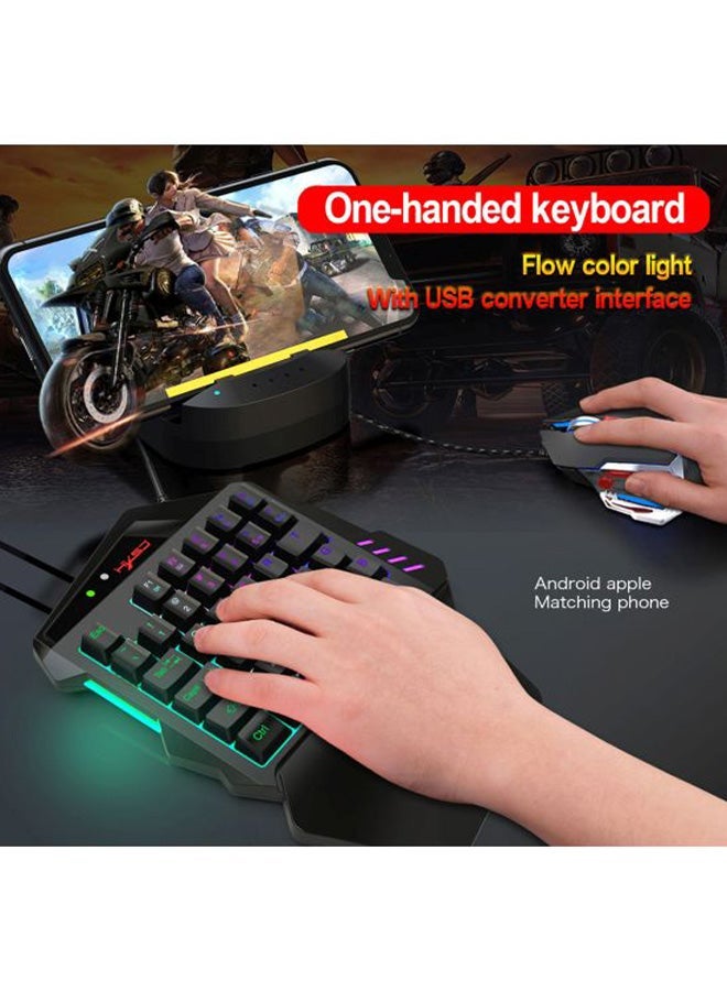 NIBEMINENT One-Handed Wired Keyboard - Image 4