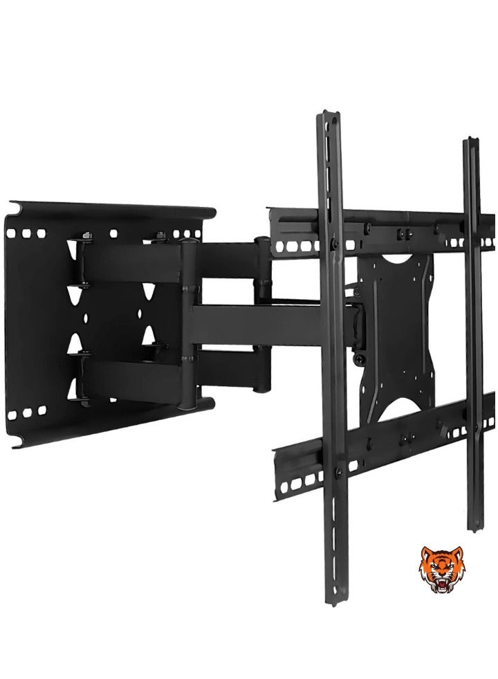 TIGER حامل تلفاز حائط متحرك بالكامل مع ذراعين قابلين للتعديل | يناسب تلفزيونات 32''-82''، يدعم حتى 132 رطل | مصنوع من الفولاذ الثقيل، متوافق مع VESA 100x100mm إلى 600x400mm - Image 1