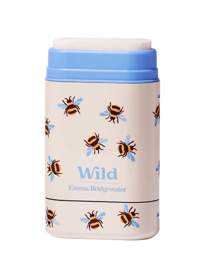 وايلد مزيل عرق طبيعي قابل لإعادة التعبئة مع علبة برائحة العسل وزهرة الصبار 40 جرام - Image 1