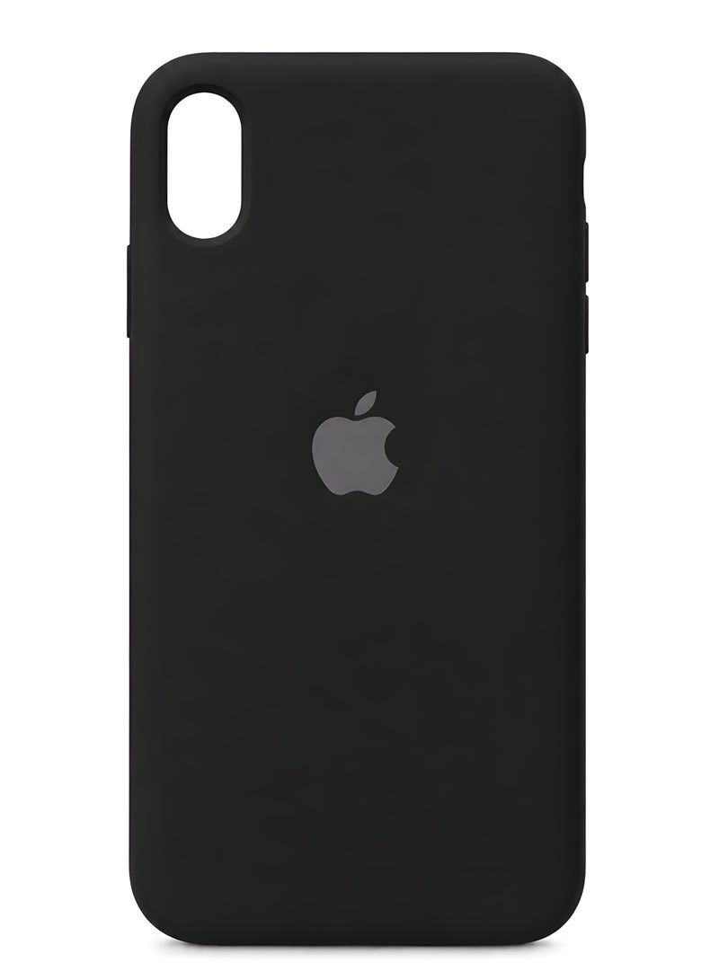 Silicone Case for iPhone XR – Soft-Touch Shockproof Slim Protective Cover with Soft Inner Lining, Camera Protection & Anti-Slip Grip - Black - Image 1