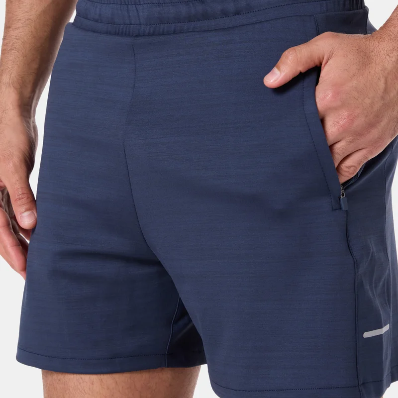 Sun And Sand Sports Blue Men's Melange Training Shorts for Men | Best Price UAE