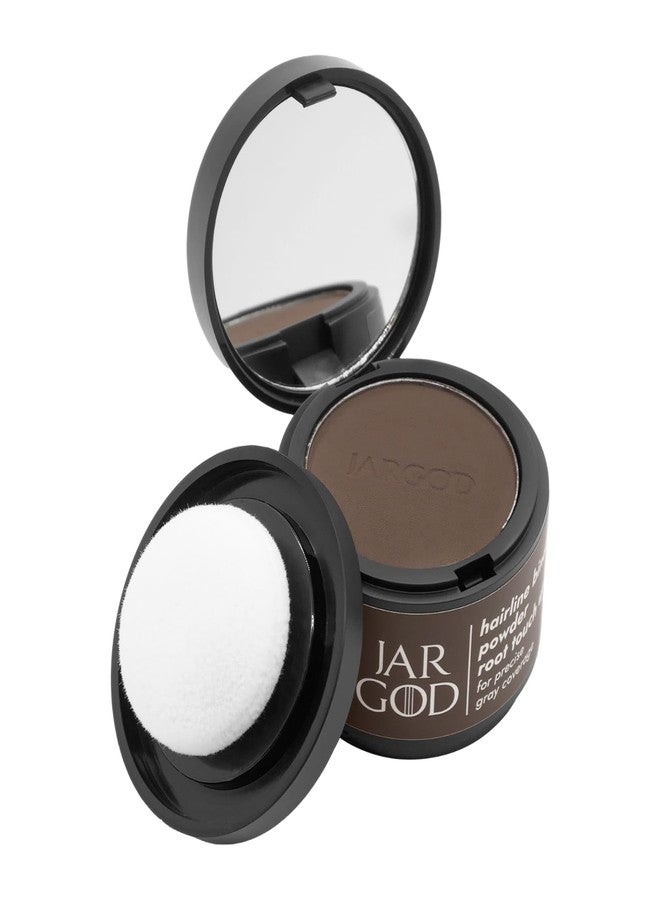 JARGOD Hairline Powder Instant Gray Coverage Hair Color for Roots and Highlights for Women & Men (0.14 Ounce (Pack of 2), Medium Brown) - Image 4