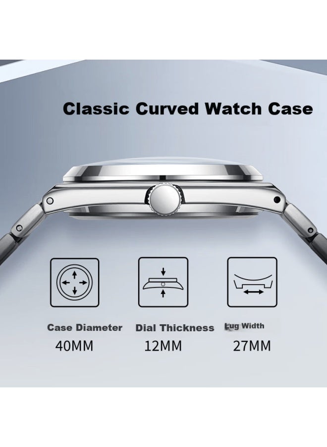 Mark Fairwhale Mechanical Business Style Student Exam Watch Men's Waterproof Luminous National Watch 3d Keyboard Warrior Series 5012 - Image 5