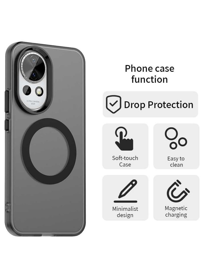 X-level Case for Huawei Nova 13 5G Cover with Wireless Charging, Four Corner Airbag Anti Drop Clear Shell Cover for Huawei Nova 13  - Image 4