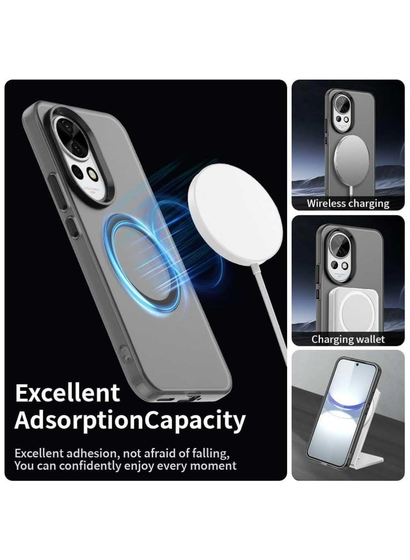X-level Case for Huawei Nova 13 5G Cover with Wireless Charging, Four Corner Airbag Anti Drop Clear Shell Cover for Huawei Nova 13  - Image 3