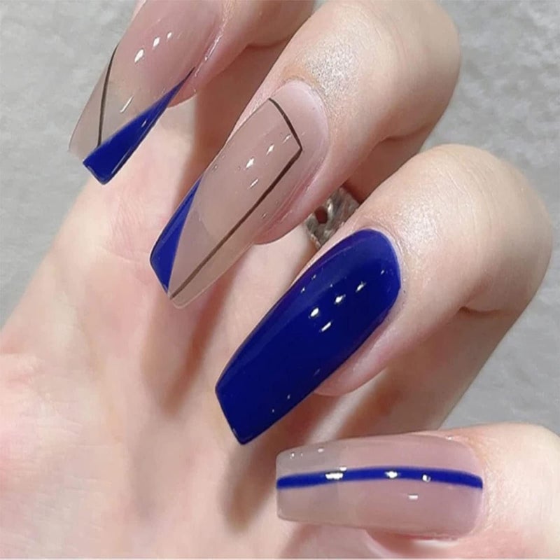 NAILWIND Nail Tips Coffin Soft Gel Nail Tips 550 pcs Medium Coffin Press On Nails 11 Sizes Full Cover Acrylic False Nail Tips for Beginner and Professional Home Salon Diy 01 MEDIUM COFFIN PINK BOX - Image 4