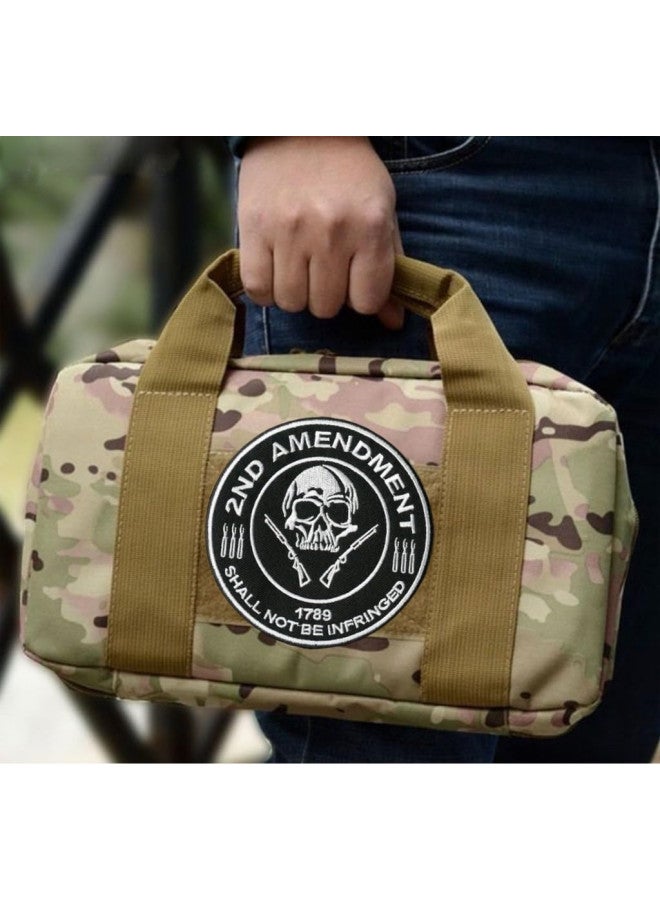 Nixon Thread Co. FTW Live to Ride 15pc. Patch Set | American Flag, Skull, Pow Mia, 2nd Amendment & More | Versatile Iron-On Motorcycle & Jacket Patches - Nixon Thread Co.  - Image 4