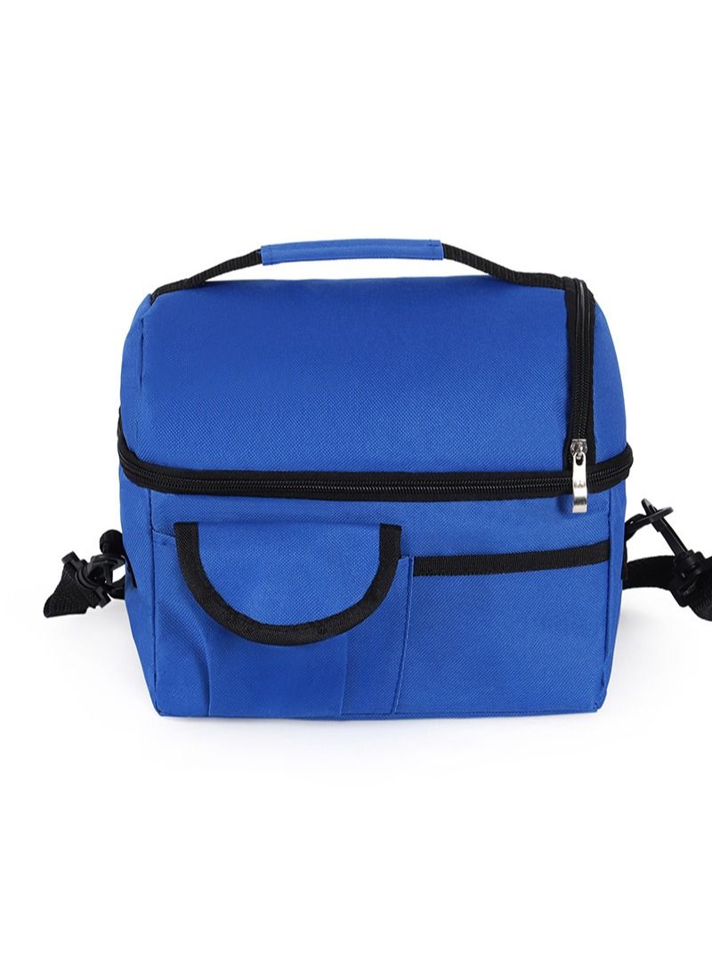 Double Insulated Baby Lunch Bags Adult Reusable Lunch Box Refrigerated Tote Bag with Double Compartment Lunch Storage Box  - Image 1