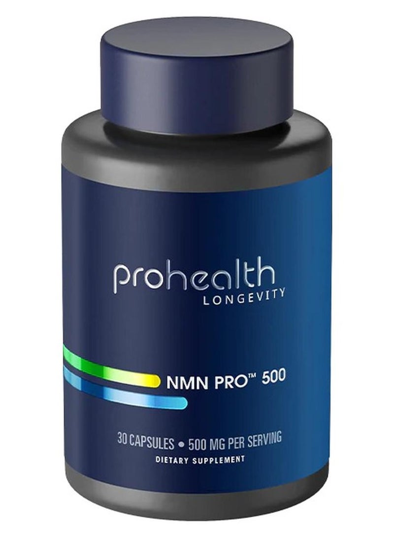 ProHealth NMN Pro 500 Enhanced Absorption (30 Capsules) - Image 1