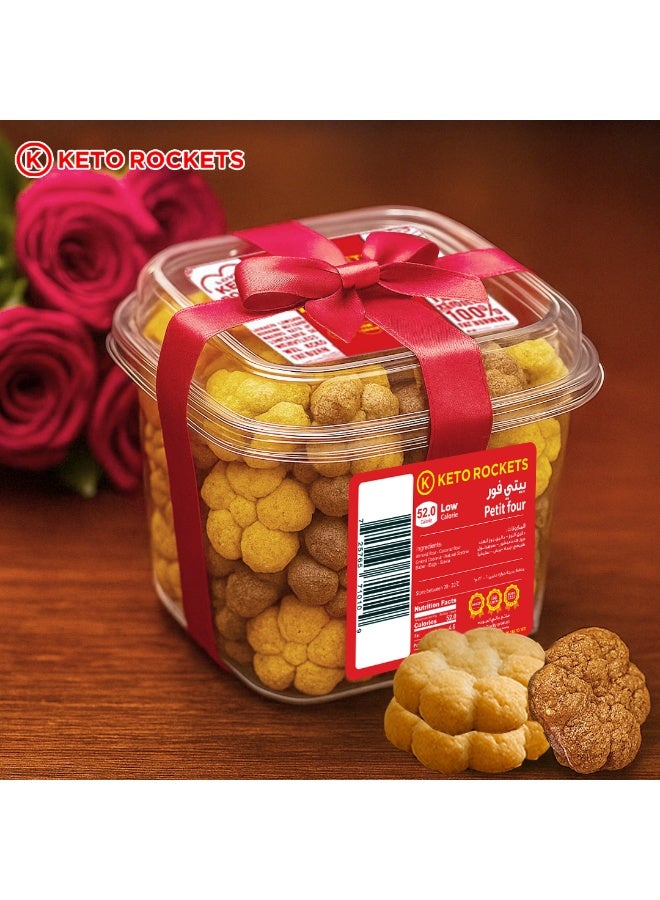 كيتو روكيتس بيتفور فريش كيتو  -بنكهه الفانيلا والشكولاتة- دايت - خالي من السكر محلى بالاستيفيا الطبيعيه - صحي - امن لمرضي السكر - جلوتين فري - 12 قطعه - Image 2