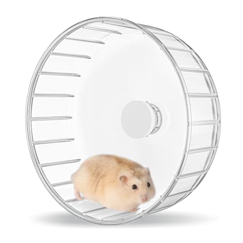 BUCATSTATE Silent Hamster Wheel, 6.7in Exercise Wheel for Gerbil, Dwarf Syrian Hamster, Rat, Mice - Image 1
