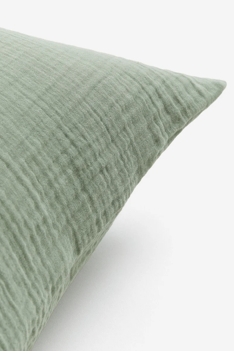 H&M Cotton Muslin Pillowcase