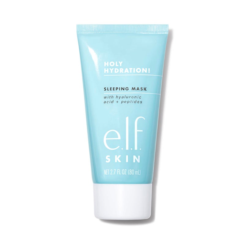 elf e.l.f. SKIN Holy Hydration! Sleeping Mask, Moisturizing & Plumping Dual-Use Sleep Or Rinse-Off Face Mask, Soothes Skin With A Creamy Formula - Image 1
