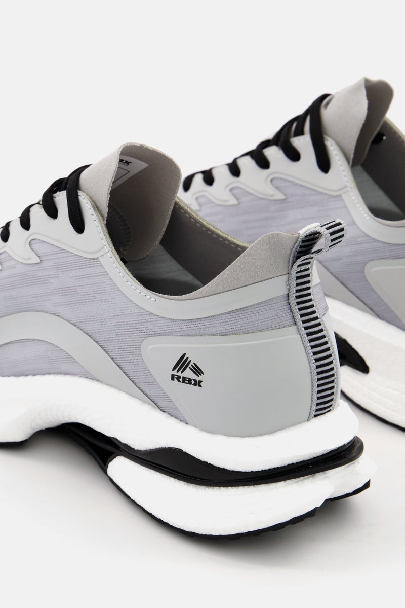 RBX أحذية جري للرجال برباط، رمادي - Image 2