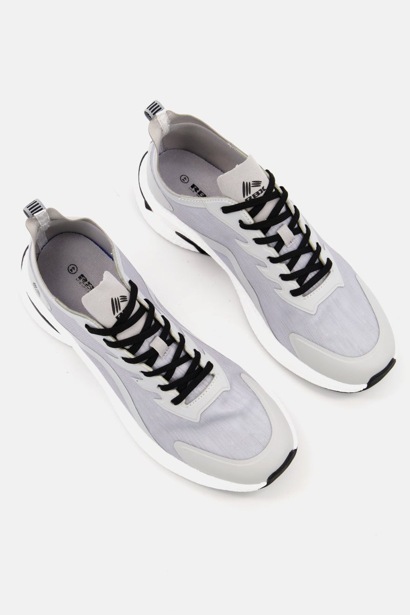 RBX أحذية جري للرجال برباط، رمادي - Image 4