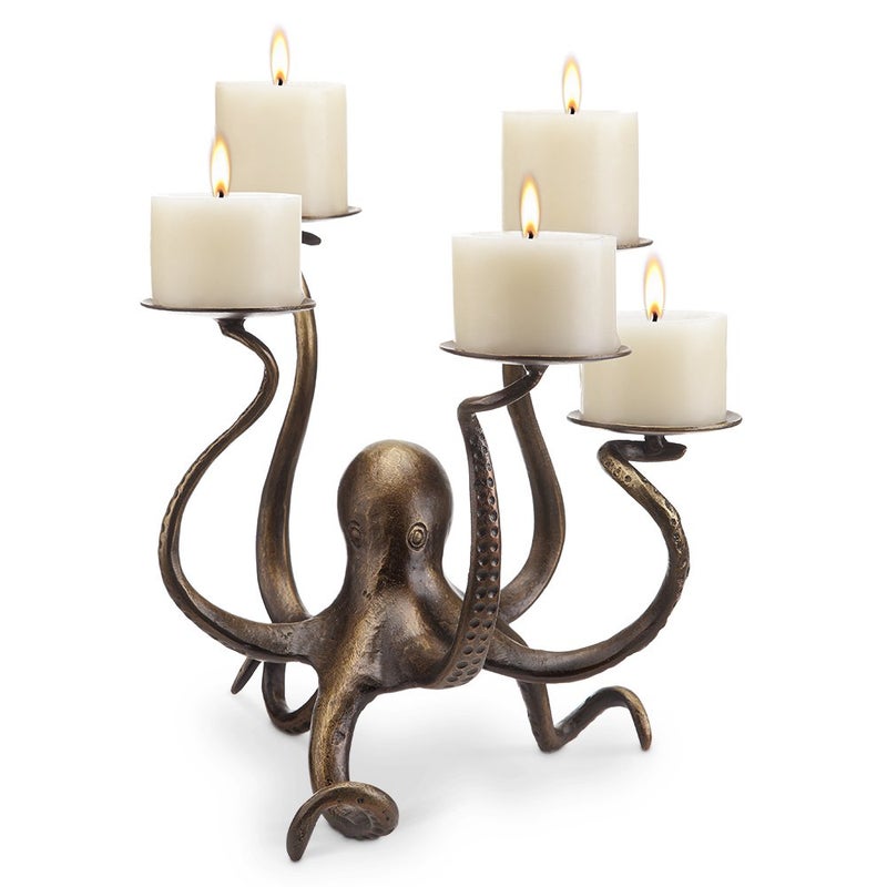 SPI SPI Home Octopus Pillar Candelabra 