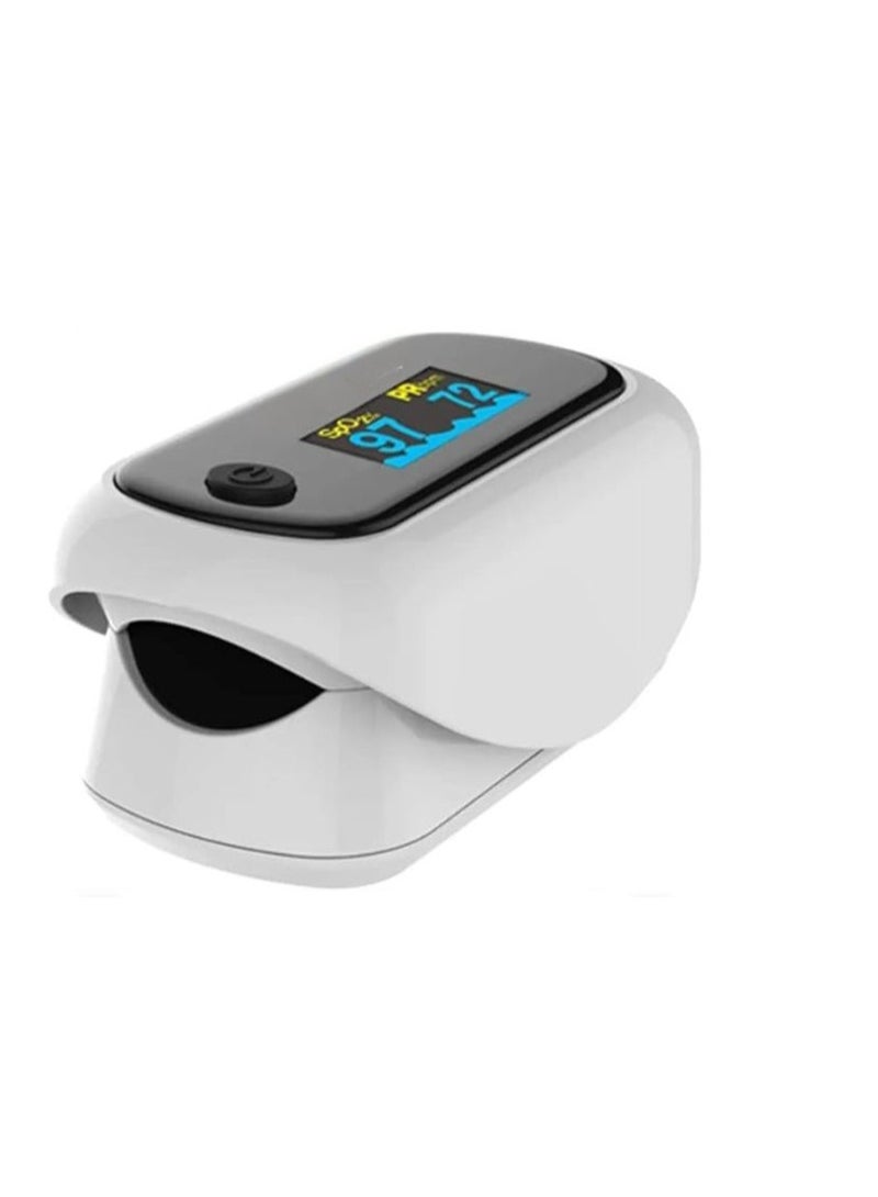 High-Accuracy OLED Fingertip Pulse Oximeter – Blood Oxygen & Heart Rate Monitor with Emergency Alarm – Portable Health Device - Image 3