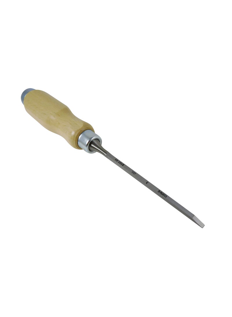 Narex Narex 3 mm (1/8 Inch) Woodworking Cabinetmaker's Chisel with Beech Handle 810103  - Image 1
