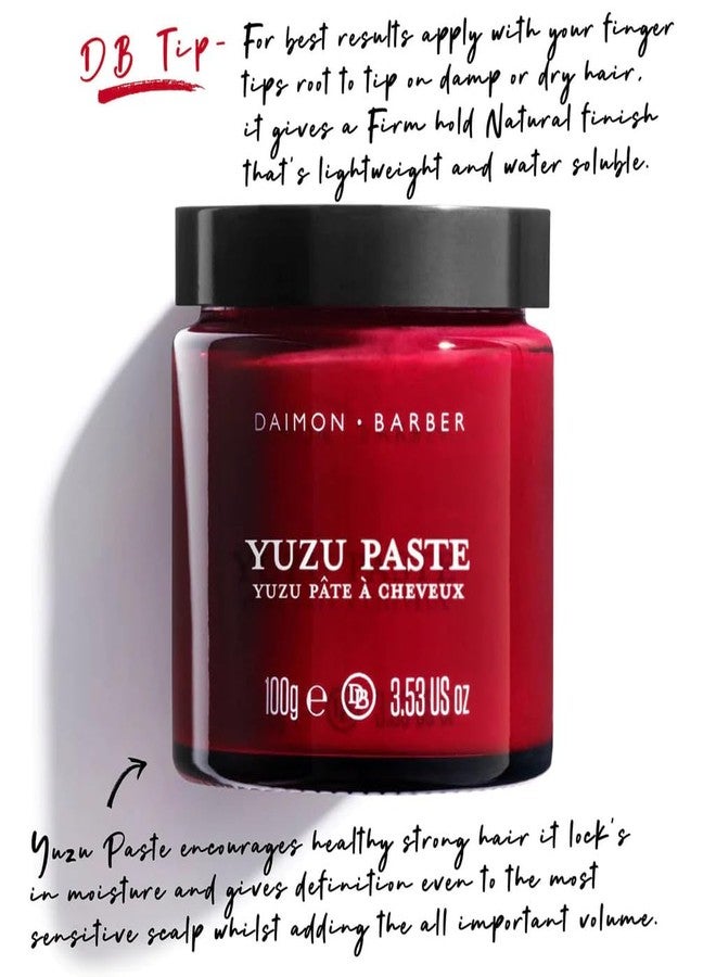 Daimon Barber Yuzu Paste for Men - 3.53 oz Paste - Image 2