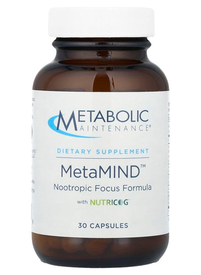 Metabolic Maintenance - MetaMIND™ 30 Capsules - Image 1