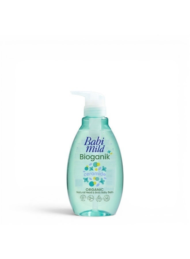 BABIMILD Babi Mild - Bioganik | Head & Body Baby Bath 380ml - Image 1