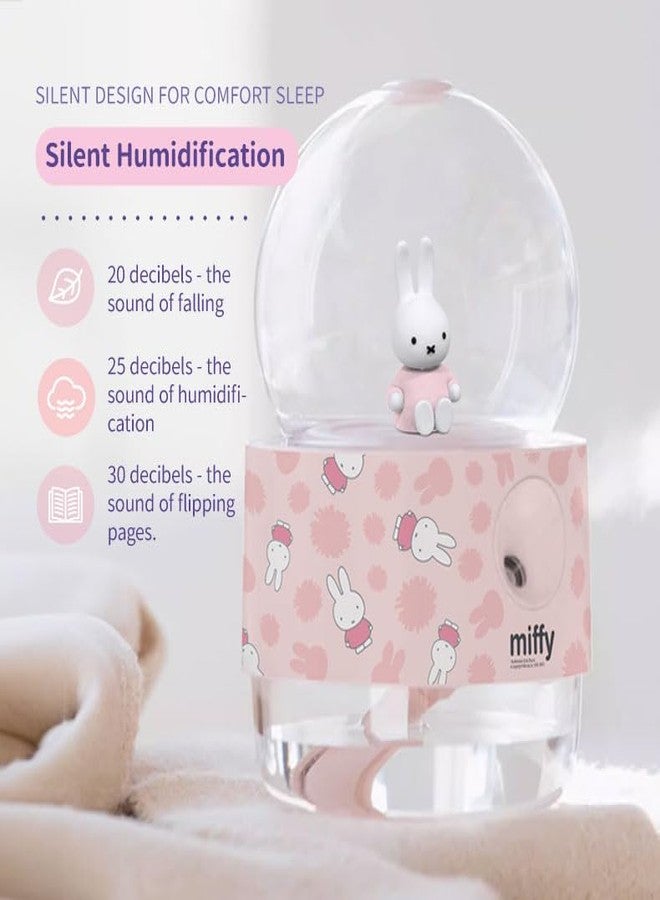 Mipow Miffy Crystal Ball Mist Humidifier - Romantic Gift Choice(Pink) - Image 4