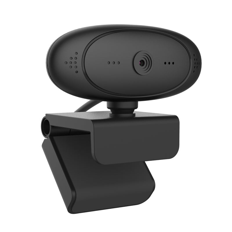 1080P HD Camera 2 Megapixels Clear Stable Picture - 360° Rotating Base Built-In Noise Reduction Microphone USB Camera for Video Conferencing Online Teaching Live Webcast - Image 1