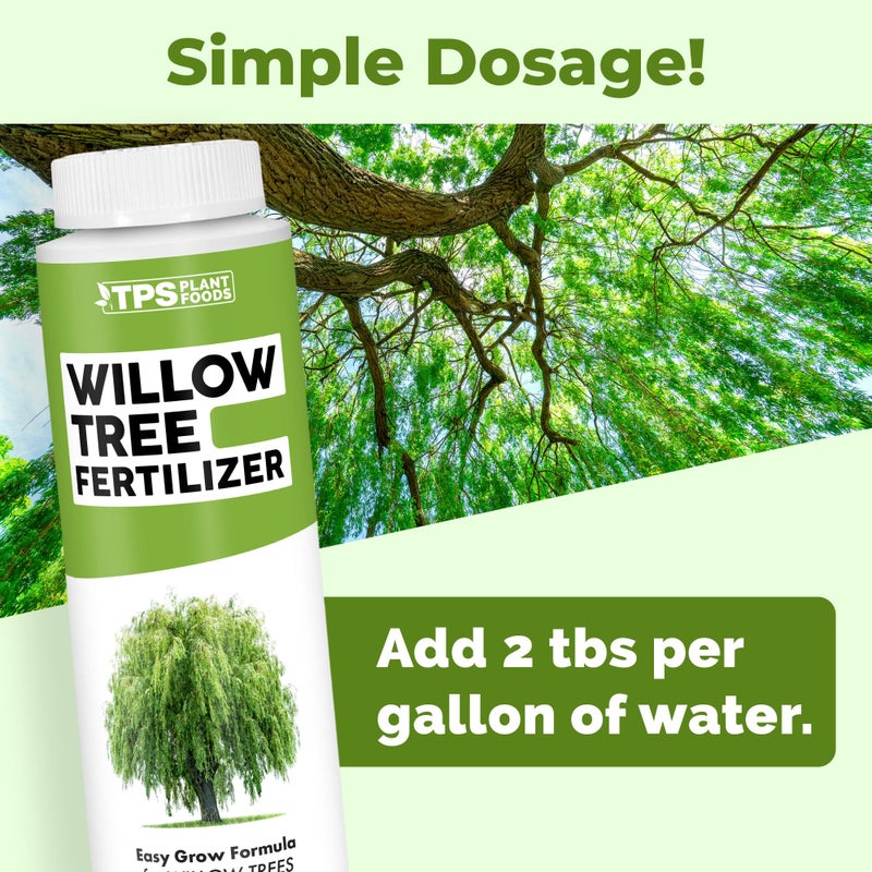 TPS NUTRIENTS Willow Fertilizer for Willow Trees, Great for Weeping Willow, Corkscrew Willow, and Dappled Willow, Liquid Fertilizer by TPS Plant Foods, 8 oz (250 ml) - Image 3