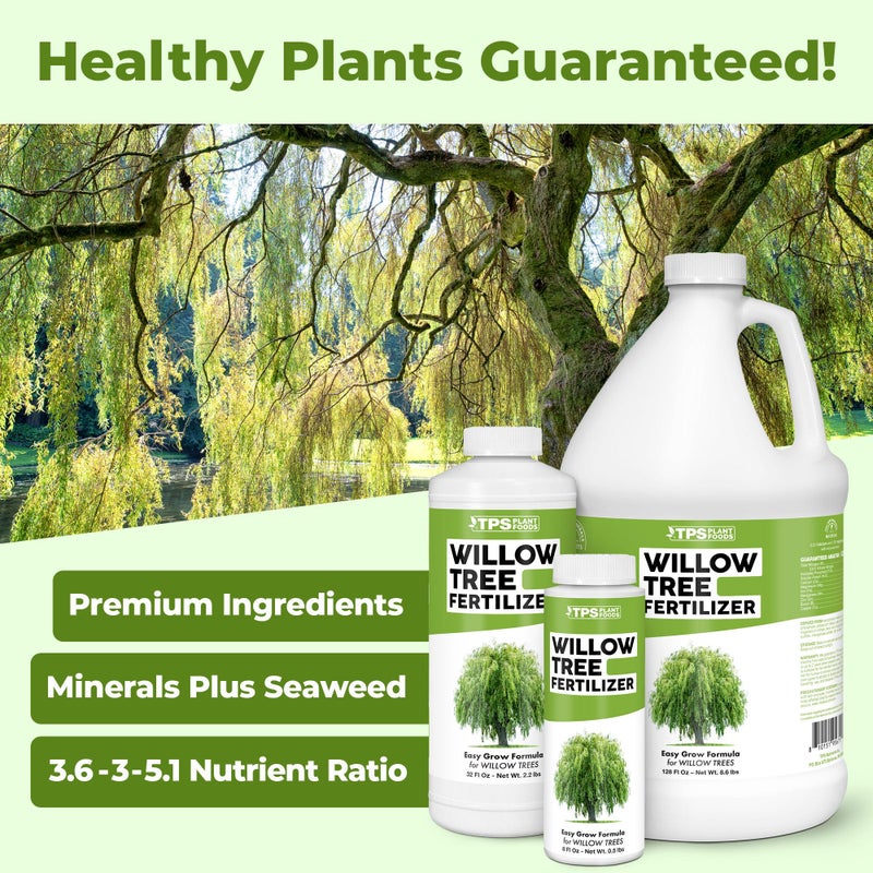 TPS NUTRIENTS Willow Fertilizer for Willow Trees, Great for Weeping Willow, Corkscrew Willow, and Dappled Willow, Liquid Fertilizer by TPS Plant Foods, 8 oz (250 ml) - Image 2