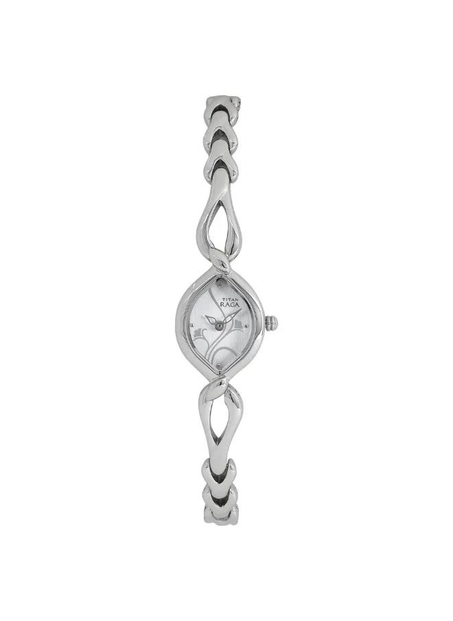 TITAN Women's Analog Metal Wrist Watch - 2455SM01 - 30 Mm  - Image 1