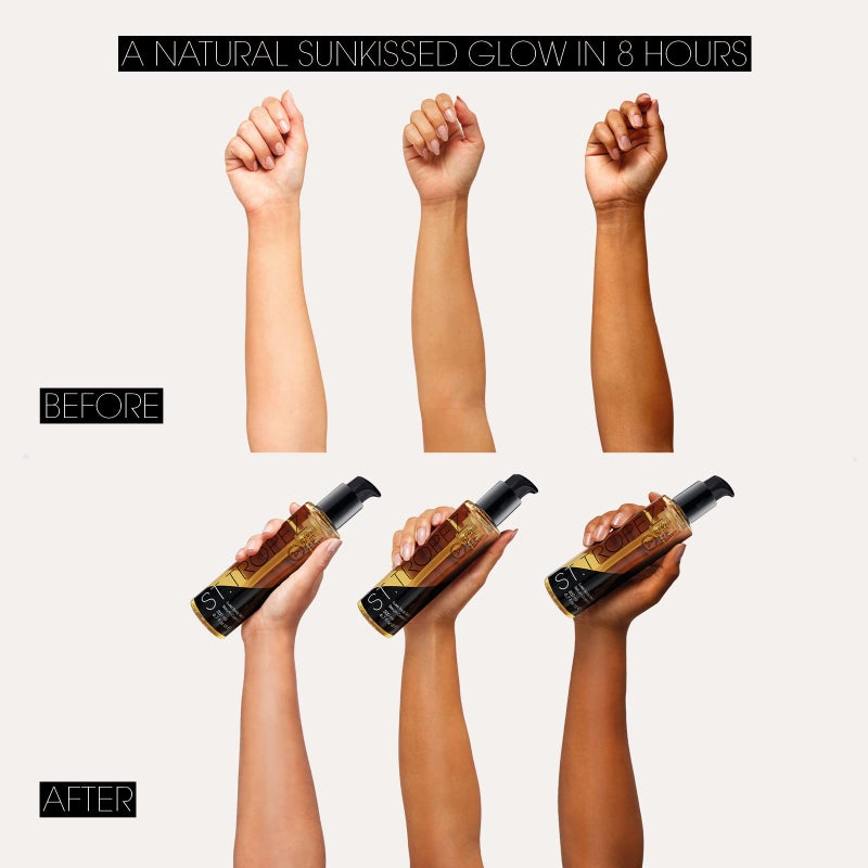 St.Tropez Ultra-Lightweight Self Tan 5-in-1 Serum to Hydrate, Firm, Smooth, Soothe, and Tan Skin, 6.7 Fl Oz - Image 3