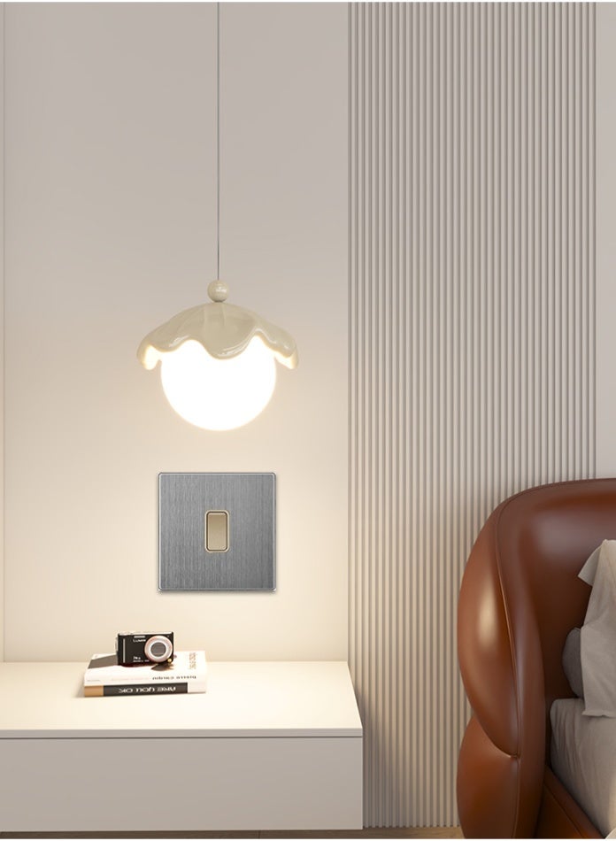 Vmax Small 1 Gang 2 Way Wall Light Switch | Modern Brushed Metal Finish | Durable & Safe Electrical Switch for Home, Office & Commercial Use - Image 5