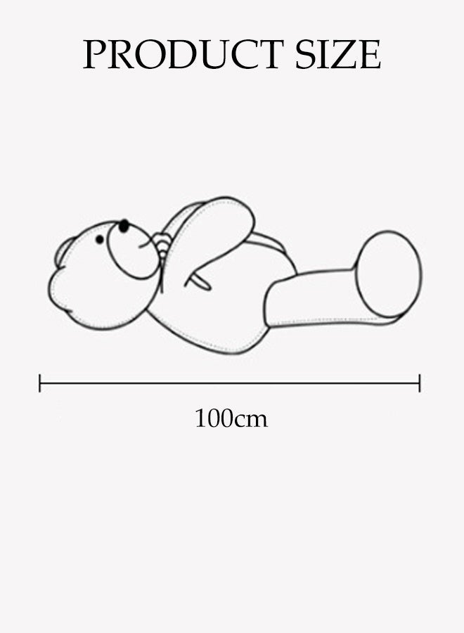 DUNISO Giant Teddy Bear Plush Toy,Large Teddy Bear Stuffed Animals,Soft and Comfortable,for Boys and Girls/Children/Adults of All Ages,100cm - Image 2