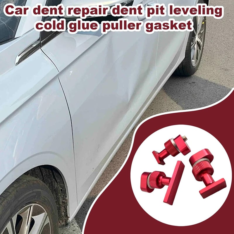 Car Body Dent Removal Pulling Tabs - Heavy Duty Metal Glue Pads, Reusable Repair Components, Precision Design, Workshop | Vehicles Panel Fix Tools for Automotive Exterior - Image 3