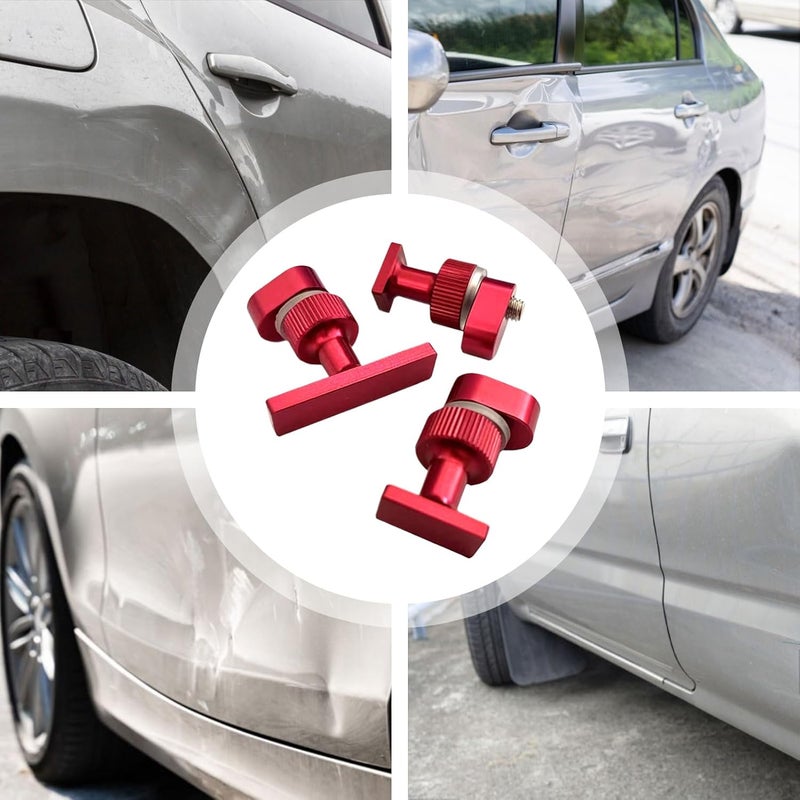 Car Body Dent Removal Pulling Tabs - Heavy Duty Metal Glue Pads, Reusable Repair Components, Precision Design, Workshop | Vehicles Panel Fix Tools for Automotive Exterior - Image 4